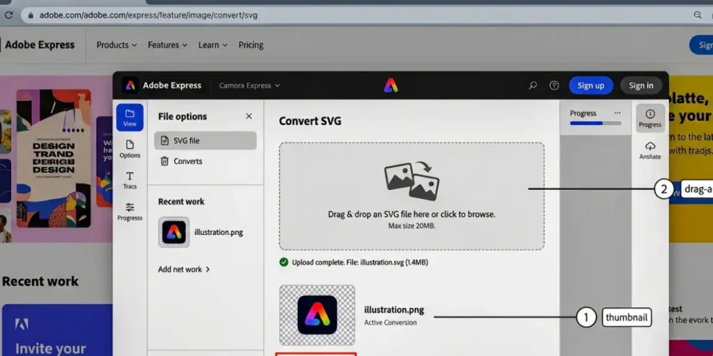 Adobe Express SVG Converter: The Complete Free Guide (2026) how to convert an image to svg